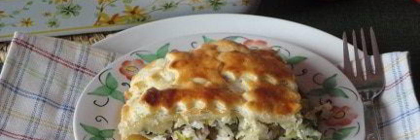 Котопита — греческий пирог с курицей и сыром