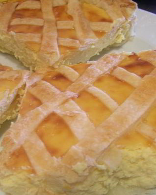 Кростата — пирог с рикоттой