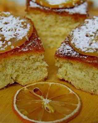 Лимонный пирог Капри