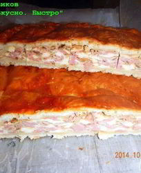 Луковый пирог Чипполино