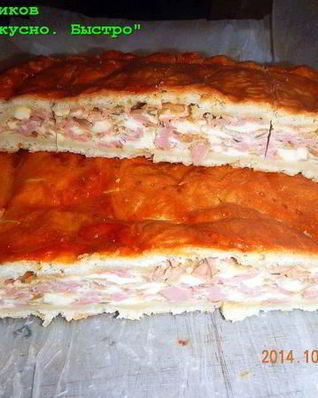 Луковый пирог Чипполино