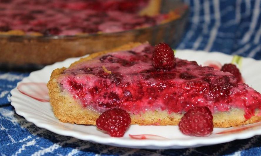 Рецепт малинового пирога