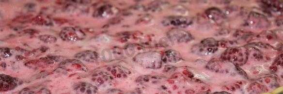 малиновый пирог