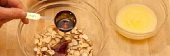 миндально-тыквенный пирог