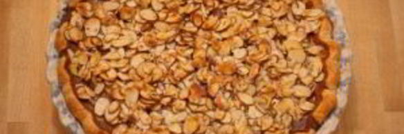 миндально-тыквенный пирог