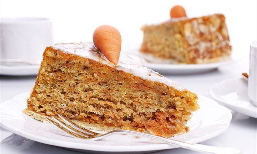 Рецепт морковного пирога с миндалем