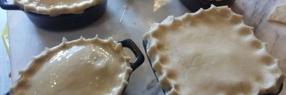 мясной пирог с сырным тестом