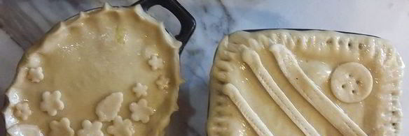 мясной пирог с сырным тестом