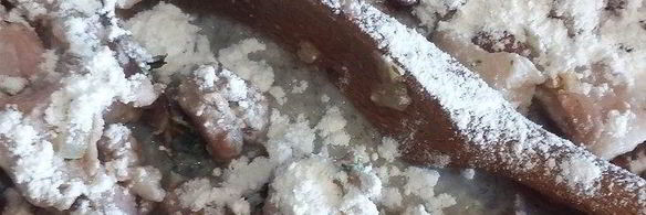 мясной пирог с сырным тестом