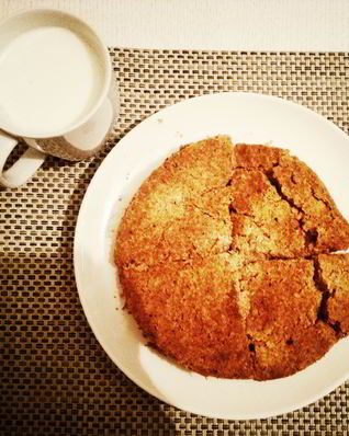 Низкокалорийный творожный пирог с отрубями и клетчаткой