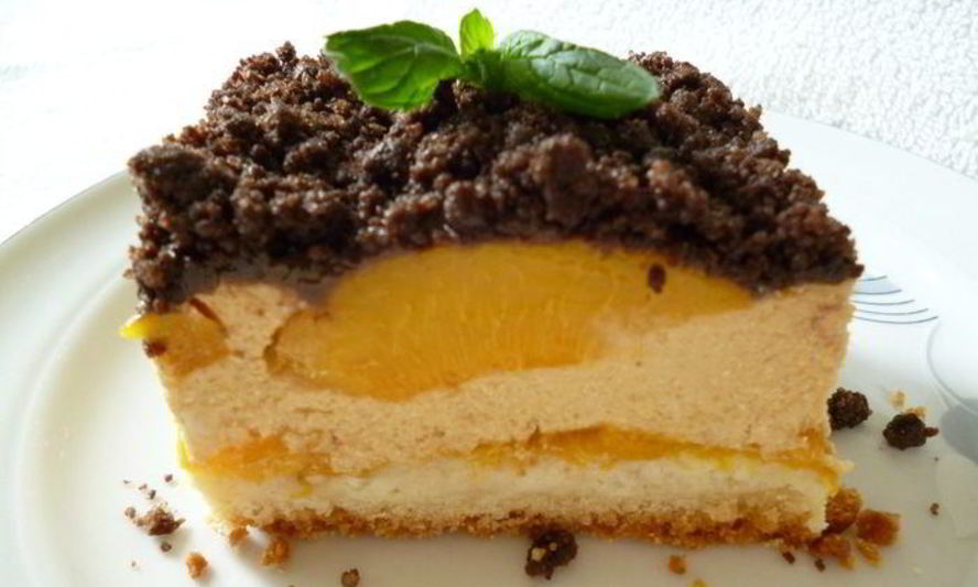 Рецепт персикового пирога