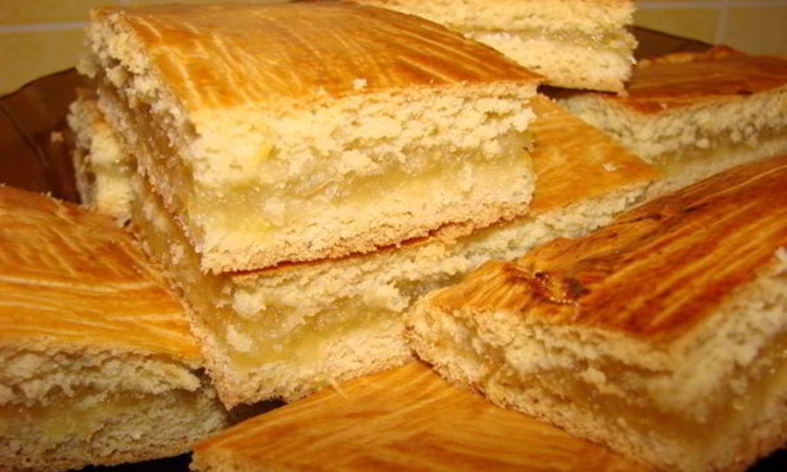 Рецепт песочного пирога с лимонной начинкой по-домашнему