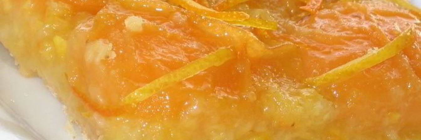 Пирог абрикосовый Оранжевое лето