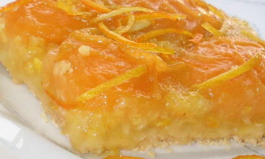 Рецепт пирога абрикосового оранжевое лето