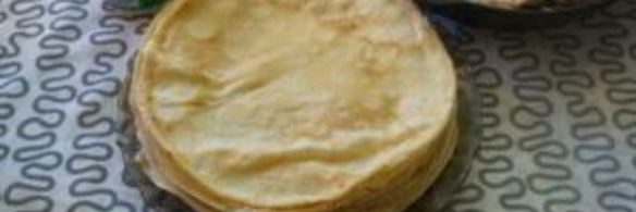 пирог блинный с курицей