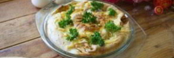 пирог блинный с курицей