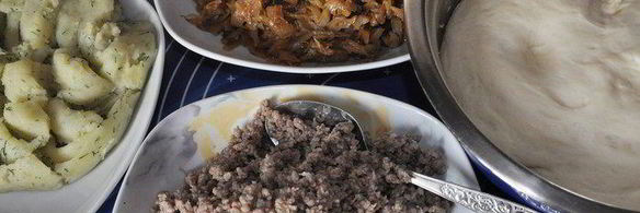 пирог из пирожков дружная семейка