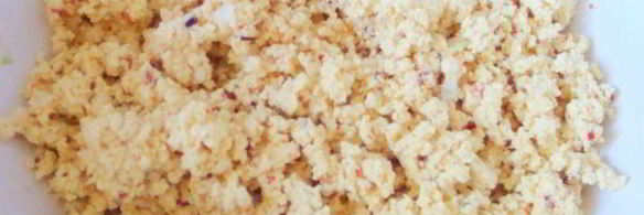 пирог из цельнозерновой муки с капустой и домашним сыром