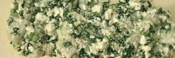 пирог с деревенским сыром и синей зубаткой