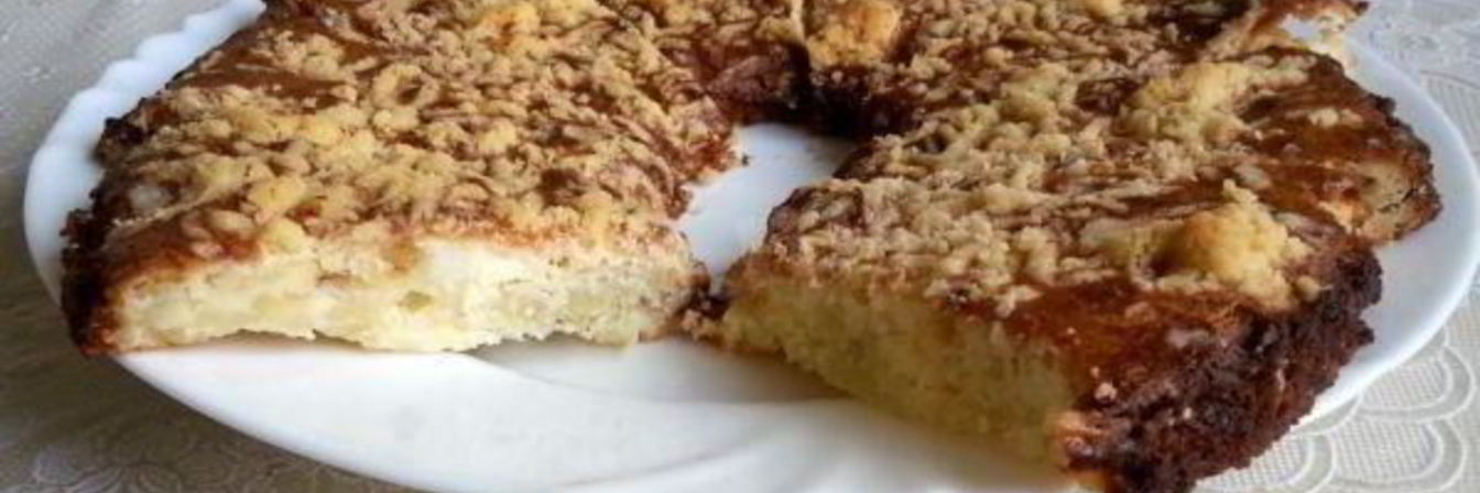 Пирог с финиками Лакомка тертый