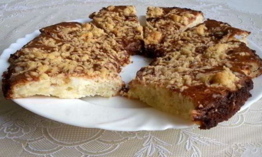 Рецепт пирога с финиками лакомка тертый