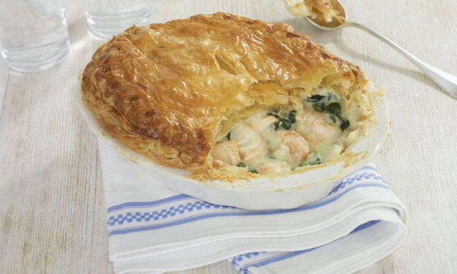 Рецепт пирога с форелью