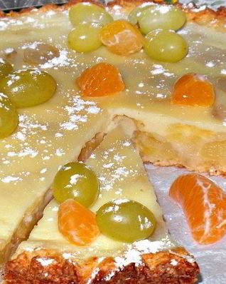 Пирог с фруктами