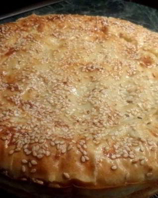 Пирог с горбушей консервированной