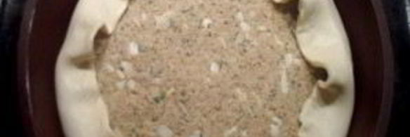 пирог с горбушей консервированной