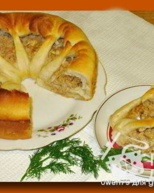 Пирог с тунцом