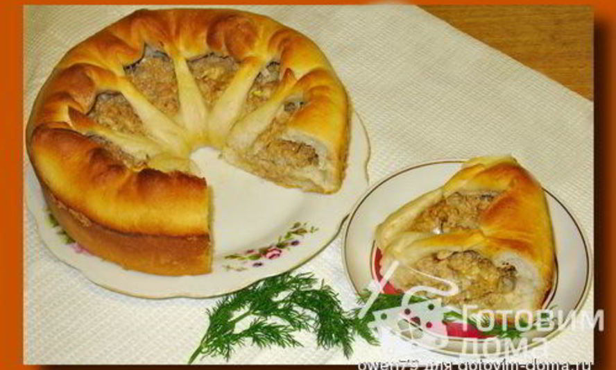 Рецепт пирога с тунцом