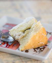 Пирог с яблоками и желе