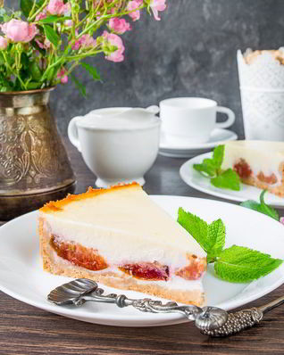 Пирог Застенчивая слива