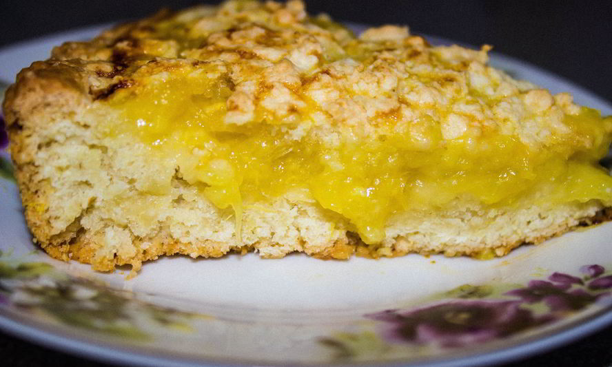 Рецепт постного цитрусового пирога