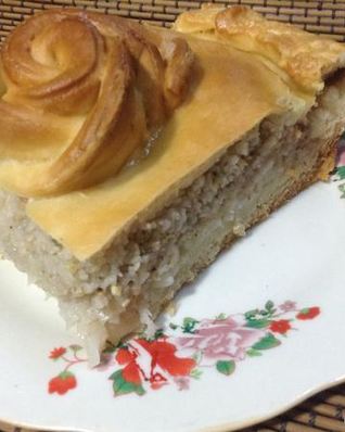 Рыбный пирог по-болгарски