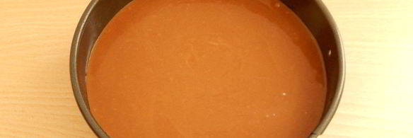 шоколадный пирог