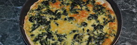 шпинатный пирог