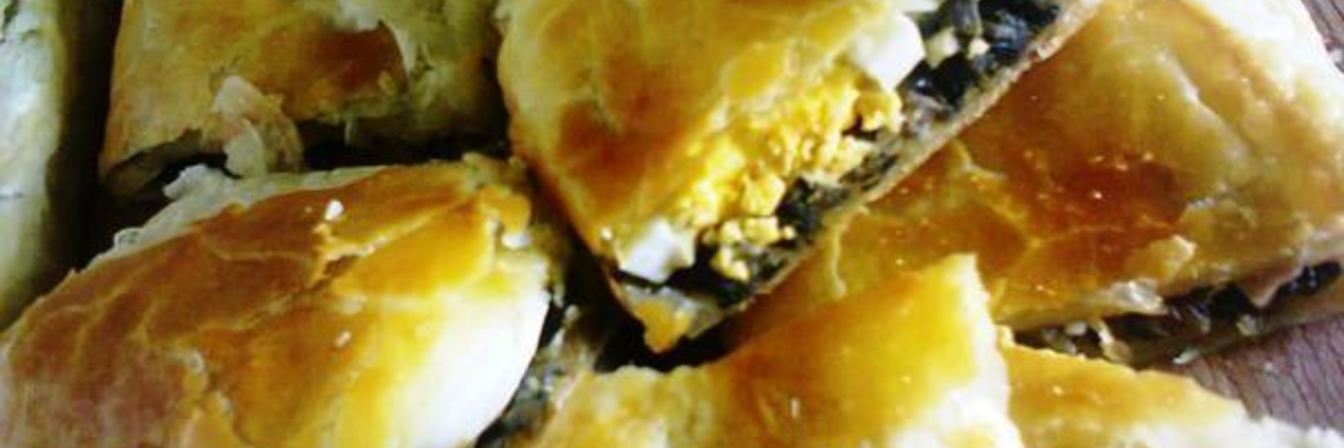 Слоеный пирог овощной