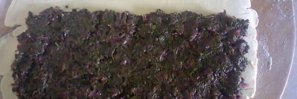 слоеный пирог овощной