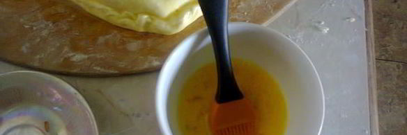 слоеный пирог овощной