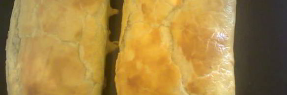 слоеный пирог овощной