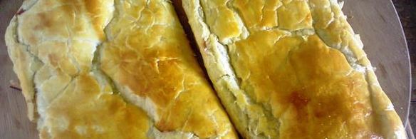 слоеный пирог овощной