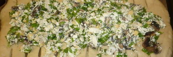 сочный пирог с начинкой из того, что было