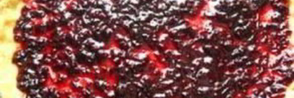 тертый пирог с джемом