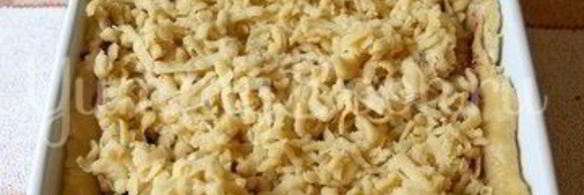 тертый пирог