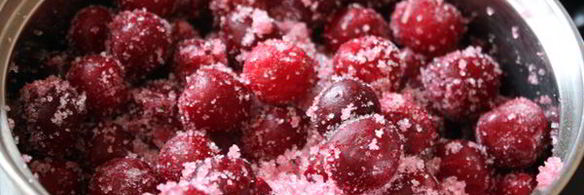 вишневый пирог из творожного теста