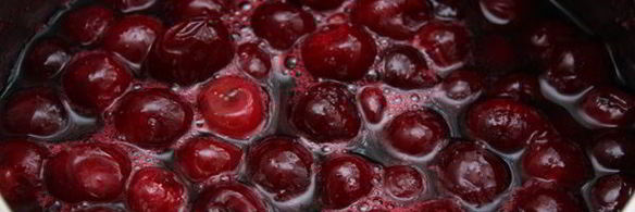 вишневый пирог из творожного теста