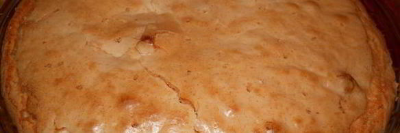 влажный яблочный пирог невозможно оторваться