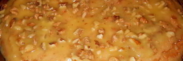 влажный яблочный пирог невозможно оторваться