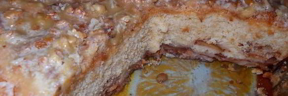 влажный яблочный пирог невозможно оторваться